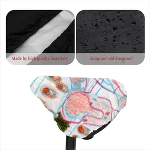 Everyday Micro-Scenes 019 Bicycle Seat Rain Cover Cushion