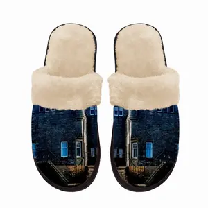 Men Halkirk Village Fuzzy Slippers