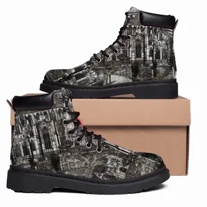 Men Notre Dame De Paris Mid Top Boots