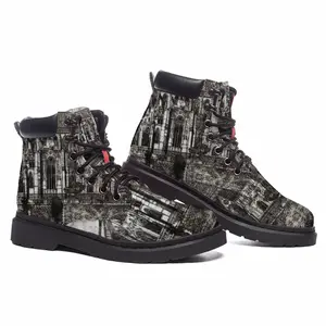 Men Notre Dame De Paris Mid Top Boots