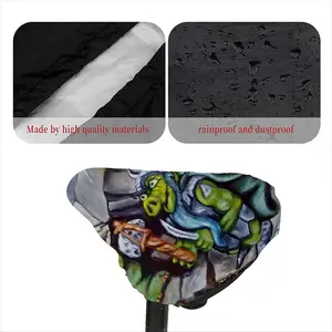 Confrontation Bicycle Seat Rain Cover Cushion