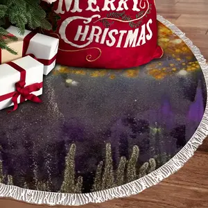 Nocturnconstellation Tassel Tree Skirt