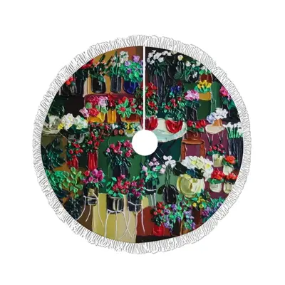 Florists Of Lyon W Tassel Tree Skirt