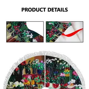 Florists Of Lyon W Tassel Tree Skirt