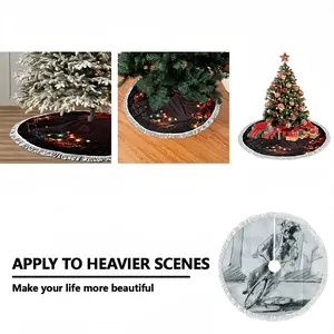 Albert Bike Tassel Tree Skirt