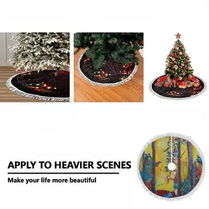 Angel Of Forest Tassel Tree Skirt