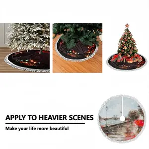 Afternoon In Paris Tassel Tree Skirt