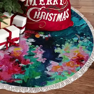 Infinite Garden 5 Tassel Tree Skirt