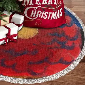 Derrida Bird Tassel Tree Skirt