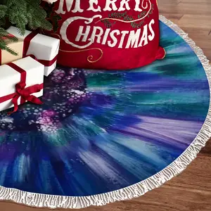 A Splash Of Energy Tassel Tree Skirt