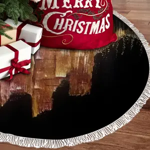 Crystals Tassel Tree Skirt