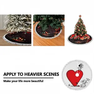 Axing Love Tassel Tree Skirt