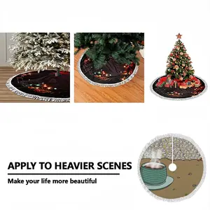 Espresso Hill Tassel Tree Skirt