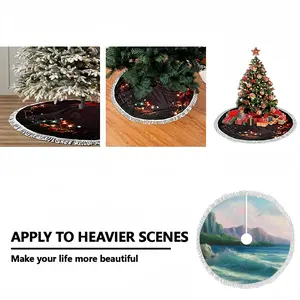 Emerals Sea Tassel Tree Skirt