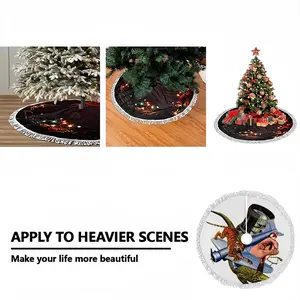 Adventures In Zoology Tassel Tree Skirt