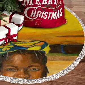 African Girls Tassel Tree Skirt