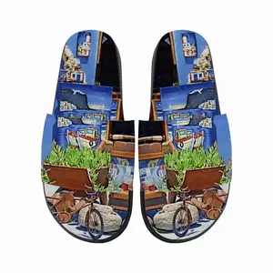 Men Santorini Shop In Oia Slip On Slippers