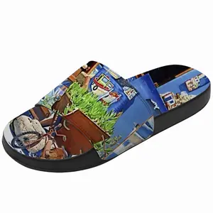 Men Santorini Shop In Oia Slip On Slippers