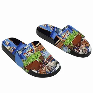 Men Santorini Shop In Oia Slip On Slippers