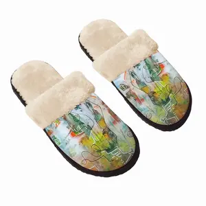 Men Pistis Fuzzy Slippers