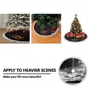 Snowy Ben Hope Tassel Tree Skirt