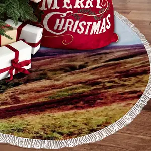 Kildonan Burn Tassel Tree Skirt