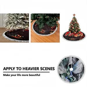 An Angel’S Embrace Tassel Tree Skirt