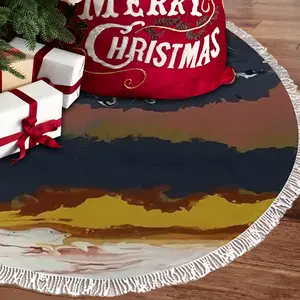 California Burning Tassel Tree Skirt