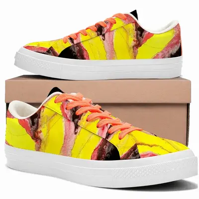 Men The New Religion Low Top Canvas Shoes