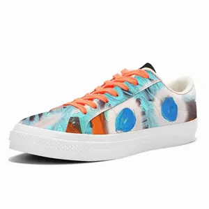 Men How Not To Be Crazy In A Sick Society Low Top Canvas Shoes