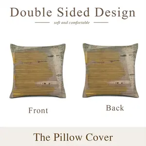 Pi 043 Linen Throw Pillow (Multi-Size)