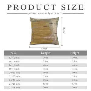 Pi 043 Linen Throw Pillow (Multi-Size)