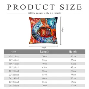 Ab 9 Linen Throw Pillow (Multi-Size)