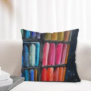 My Palette Linen Throw Pillow (Multi-Size)