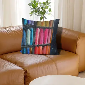 My Palette Linen Throw Pillow (Multi-Size)