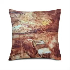 Firestorm Linen Throw Pillow (Multi-Size)