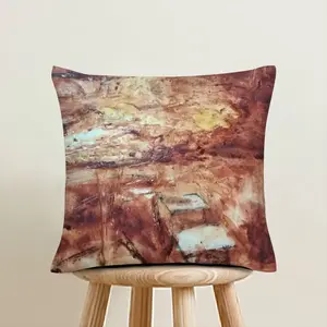 Firestorm Linen Throw Pillow (Multi-Size)