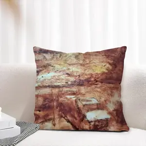 Firestorm Linen Throw Pillow (Multi-Size)