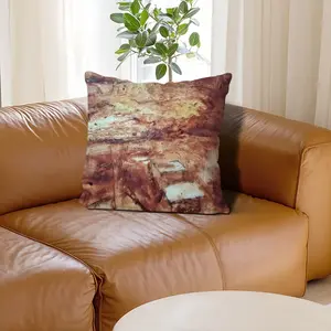 Firestorm Linen Throw Pillow (Multi-Size)