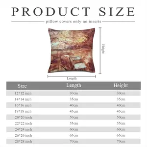 Firestorm Linen Throw Pillow (Multi-Size)