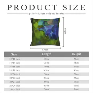 Floating Linen Throw Pillow (Multi-Size)