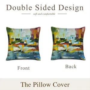 Capri Linen Throw Pillow (Multi-Size)