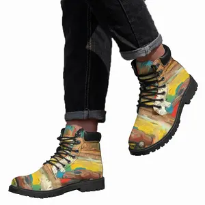 Men Gas Mid Top Boots