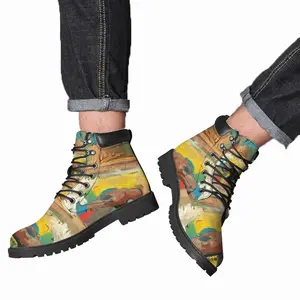 Men Gas Mid Top Boots