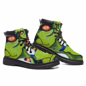 Men Red Eyed Yahwen Mid Top Boots