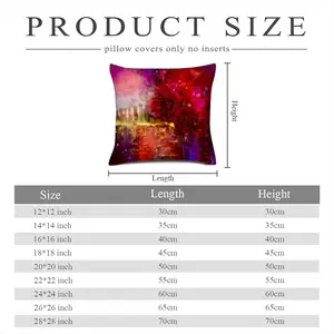 Bay Lights Linen Throw Pillow (Multi-Size)