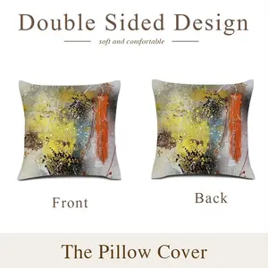 Flick F Linen Throw Pillow (Multi-Size)