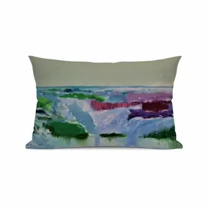 Water Falling Polyester Pillow (Rectangle, Multi-Size)