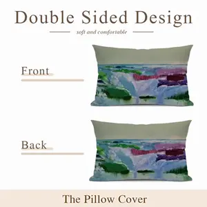 Water Falling Polyester Pillow (Rectangle, Multi-Size)