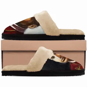 Men Saint Alfonso Liguri Fuzzy Slippers